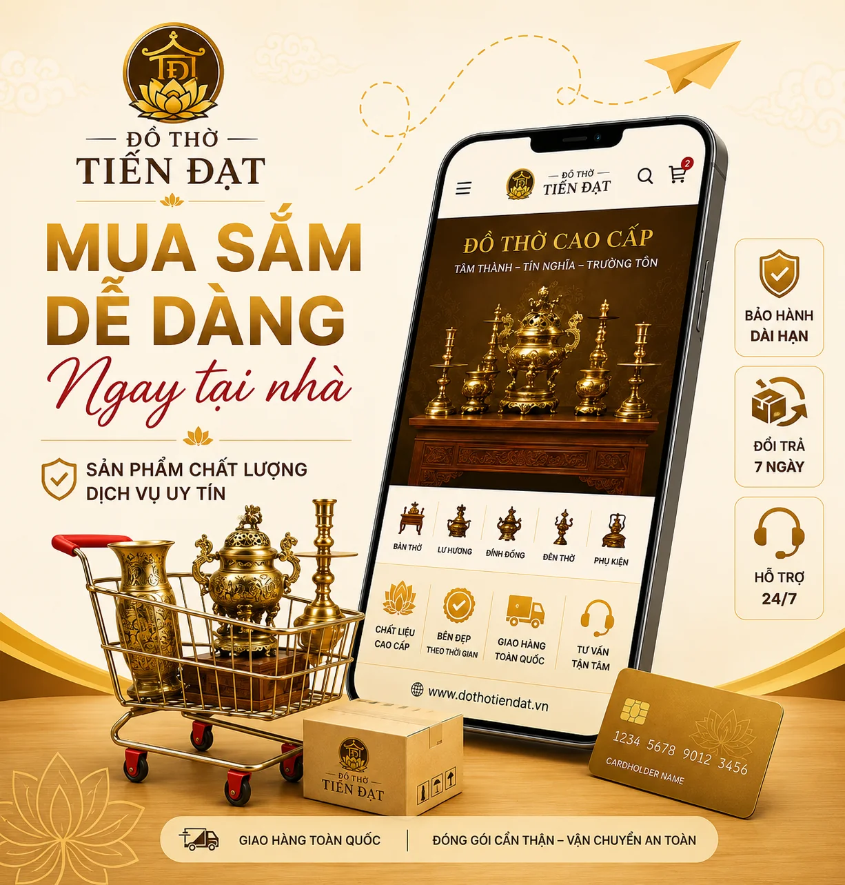 ĐỒ THỜ TIẾN ĐẠT